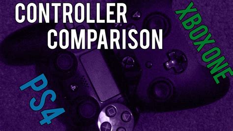 Ps4 Vs Xbox One Controller Comparison Design Features Thumbsticks Playstation 4 Vs Xbox One