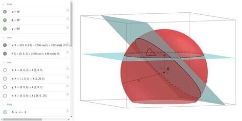 Spherical Skewed Wedge Geogebra
