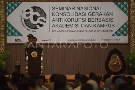 ANTI CORRUPTION SUMMIT ANTARA Foto