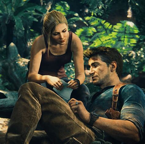 Nate And Elena Uncharted 4 A Thiefs End Uncharted A Thiefs End