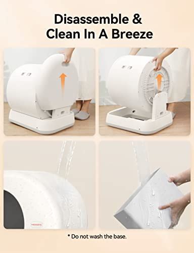 MeoWant Self Cleaning Cat Litter Box Integrated Safety Protection