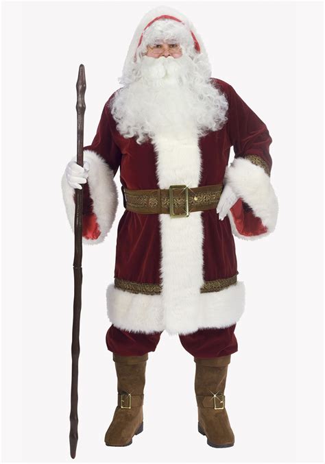 deluxe  time santa costume