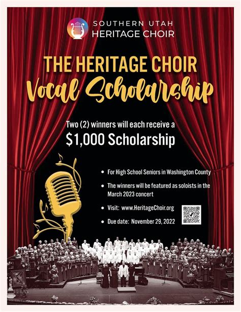 Heritage Choir Vocal Scholarship