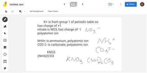 Solved Write The Formula For The Following Compound By Using Criss Cross Method Potassium Nitrate