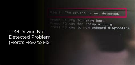 Tpm Device Not Detected Problem Here S How To Fix