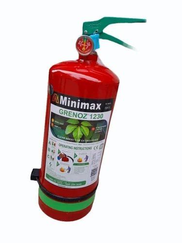 Class A 2 Kg Minimax Clean Agent Fire Extinguisher At Rs 35000 Piece In