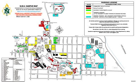 NMU Campus Map