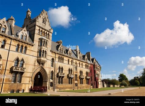 Christ Church College Oxford England Stock Photo Alamy