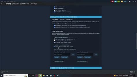 Steam 2022 How To Adjust Store Filters Change Store Preferences