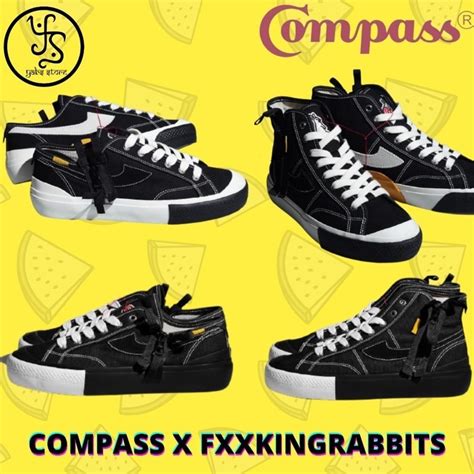 Jual Original Sepatu Compass Proto Fr V V Low High Series