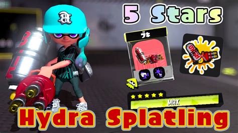 SPLATOON 3 Gameplay Achieving 5 Stars And Earning The Hydra Splatling