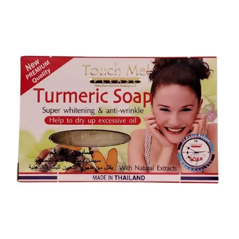 Turmeric Soap Super Whitening And Anti Wrinkle In Dubai Amazon Herbal