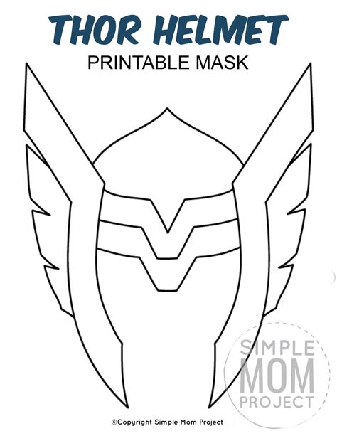 Free printable superhero face masks for kids – Artofit