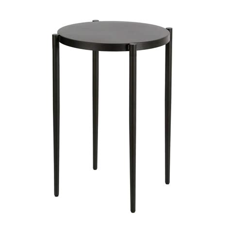 Meyer Cross Wayne Side Table Blackened Bronze ST0361 The Home Depot