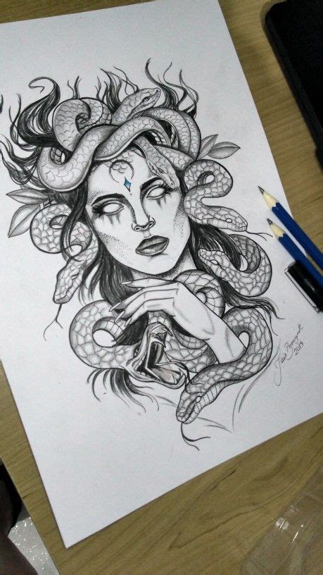 Details 82 Badass Medusa Tattoo Stencil Incdgdbentre