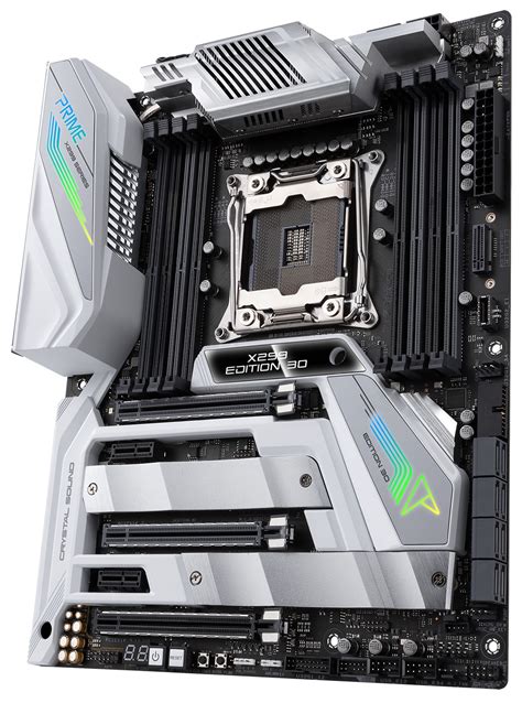 The Asus Prime X299 Edition 30 Motherboard 30 Years Of Asus Now With Oled