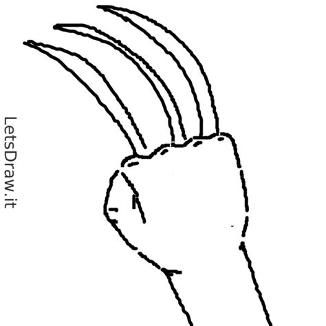 How to draw claw / qtakogb39.png / LetsDrawIt