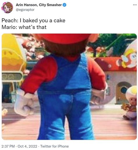 What S A Cake Mario S Flat Butt Know Your Meme