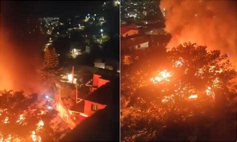 Video Incendio Afect Varias Viviendas En El Barrio Santo Domingo