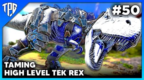 Ark Survival Evolved Tamil Gameplay Taming Tek Rex Giga Ark