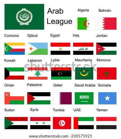 Flags Of The Arab World