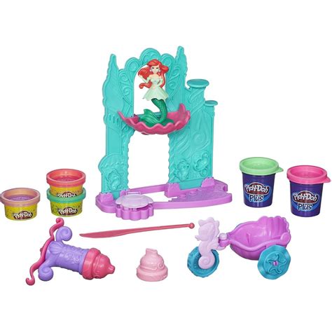 Play-Doh Ariel's Undersea Castle Playset Educational Activity Set 3 ...