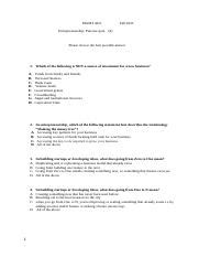 MGMT 4321 Fall 2022 Practice Quiz 4 Docx MGMT 4321 Fall 2022