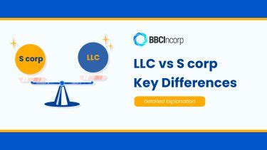 Detailed Explanation For Difference Between LLC And S Corp