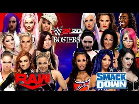 Wwe K Rosters Reveal Raw Smackdown Nxt Youtube