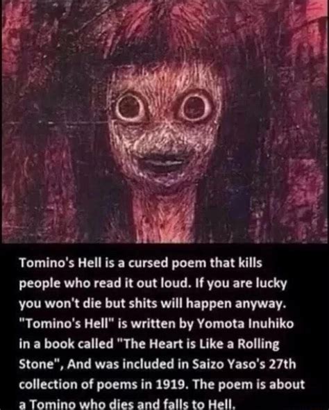 Tomlno S Hell Is A Cursed Poem That Kills People Who Read It Out Loud