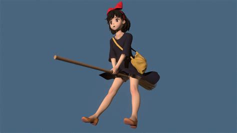 Kiki 02 Buy Royalty Free 3d Model By 3d Anime Girls Collection 3d