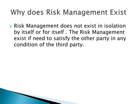 Chapter 1 Risk Management Ppt