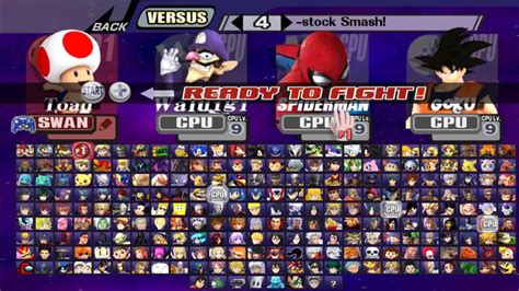 Super Smash Bros Universe 2 0 200 New Characters Download Below