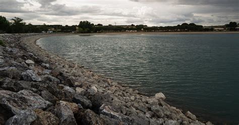 Sécheresse dans les Pyrénées Orientales le lac de Villeneuve de la