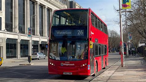 FRV Stagecoach London Route 26 Waterloo Hackney Wick Enviro400