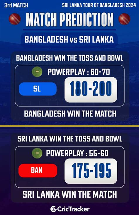 Ban Vs Sl Match Prediction Who Will Win Todays Rd T I Match