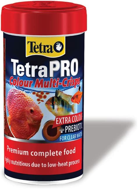 Tetra TetraPRO Colour Multi Crisps Premium Complete Food Extra Colour