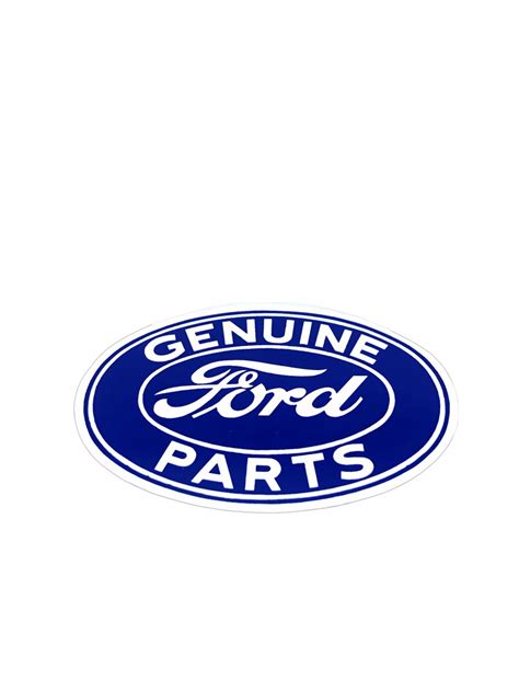 Detail Ford Parts Car 3 Genuine Ford Parts Decal