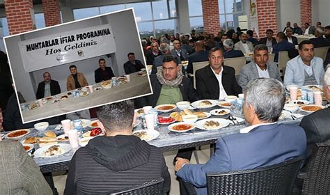 Vali Ayhan ve Beyazgül muhtarlarla iftarda bir araya geldi Şanlıurfa