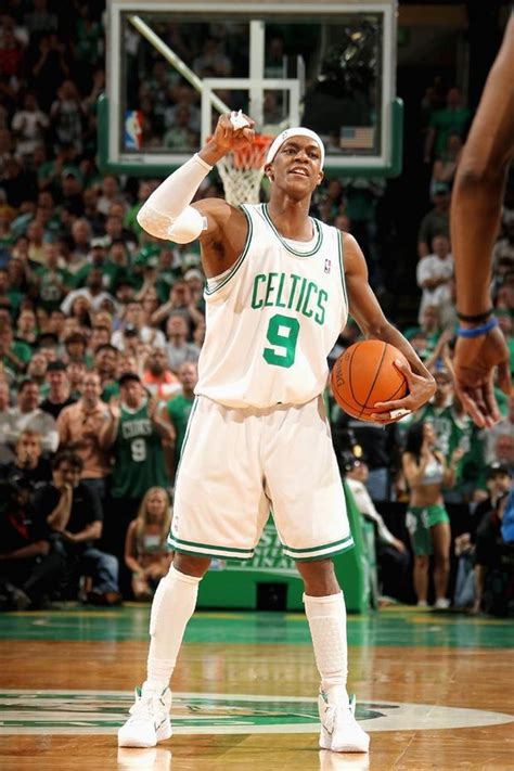 Rajon Rondo Boston Celtics Directing Traffic Boston Celtics Nba