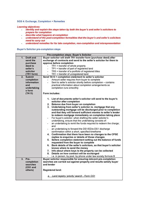 SGS 4 Summary Of Chapter SGS Notes For Exam SGS 4 Exchange