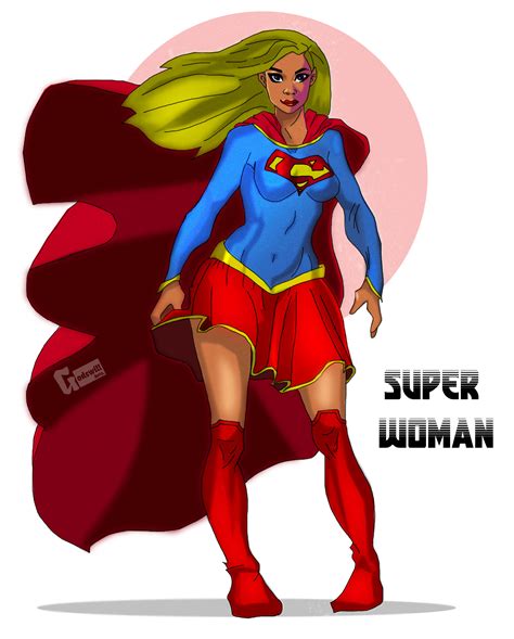 ArtStation - SUPER WOMAN FAN ART