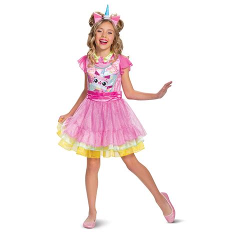 Halloween Lego Movie 2 Unikitty Deluxe Child Costume