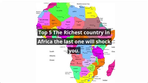 Top 5 Richest Country In Africa 2023 Youtube