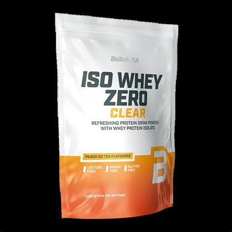 Clear Whey Iso Whey Zero Clear Lime 1000g Cdiscount Sport