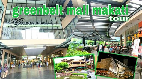 GREENBELT MALL MAKATI WALKING TOUR GREENBELT SHOPPING MALL YouTube