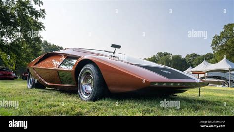 GROSSE POINTE SHORES MI USA JUNE 18 2023 A 1970 Bertone Lancia