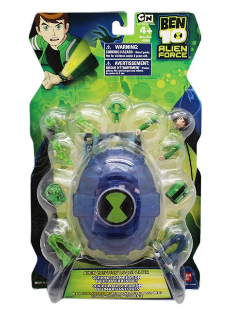 Ben 10 Alien Force Alien Creation Transporter: Ben and Swampfire Transparent - Walmart.com