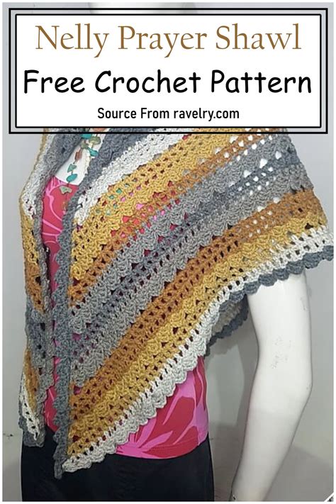 20 Prayer Shawl Crochet Patterns For Women DIYsCraftsy