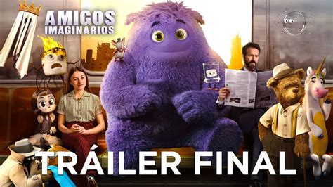 Amigos Imaginarios Tráiler oficial DOBLADO Ryan Reynolds John